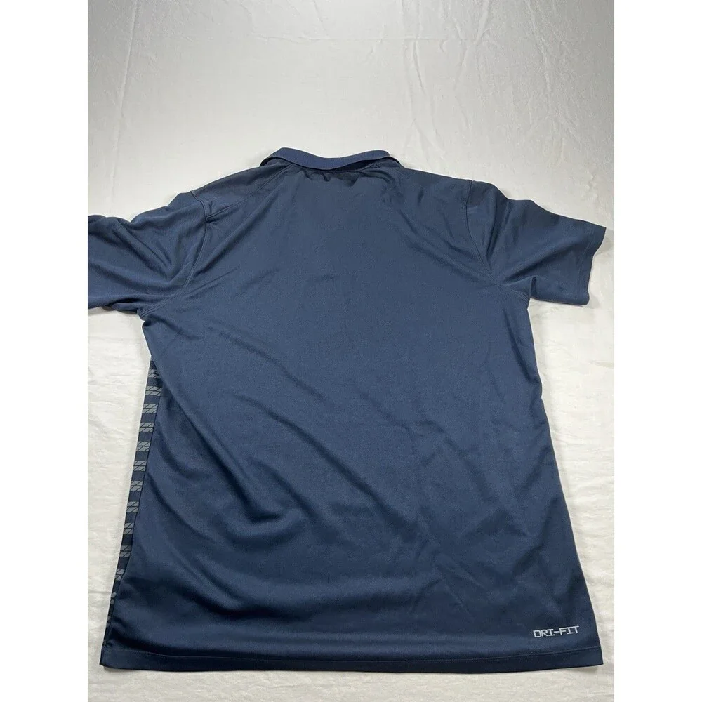 Nike Penn State Nittany Lions Men's L Sideline Coaches Dri-FIT Polo Navy Blue